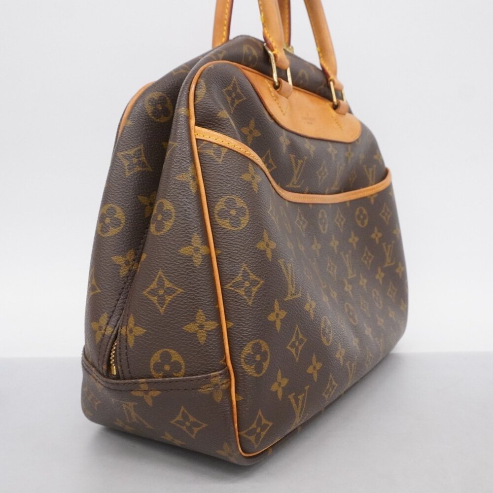 LOUIS VUITTON Authentic Brown Monogram Deauville Bag - Picture 2 of 16